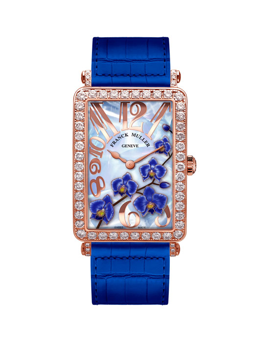 Часы Franck Muller Flower Collection 952_QZ_ORC_D_1R-red-gold-blue